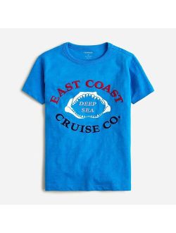 Kids' short-sleeve "deep sea" graphic T-shirt