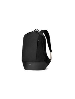 Bellroy Classic Backpack Premium (Leather Panels, Fits 15" Laptop) - Black Sand