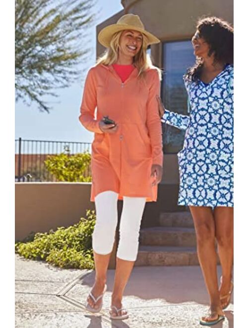 Coolibar UPF 50+ Women's Monterey Summer Capris - Sun Protective