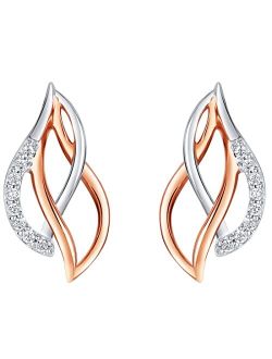 925 Sterling Silver Paisley Earrings for Women, Hypoallergenic Fine Jewelry