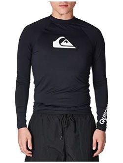 Men's Standard All Time Long Sleeve Rashguard UPF 50 Sun Protection Surf Shirt
