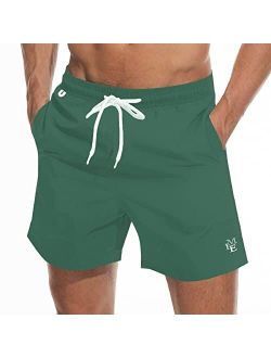 vxsvxm Beach Shorts Swim Trunks Quick Dry Men's Bathing Suit with Mesh Lining/Side Pockets