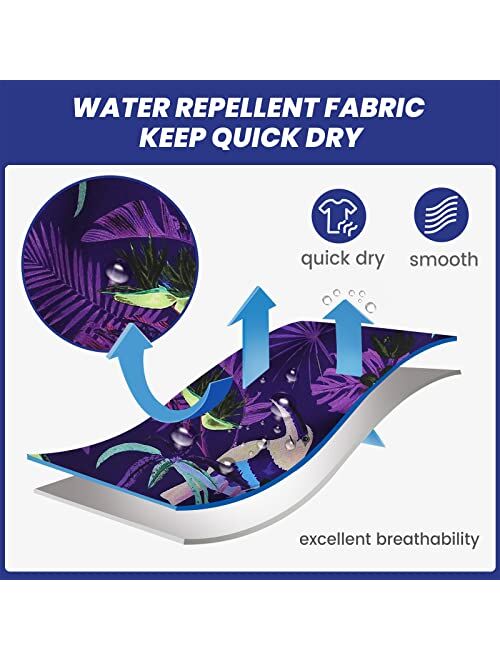 maamgic Mens Swim Shorts 5" Quick Dry Swim Trunks Bathing Suits Beach Shorts with Mesh Lining Pockets