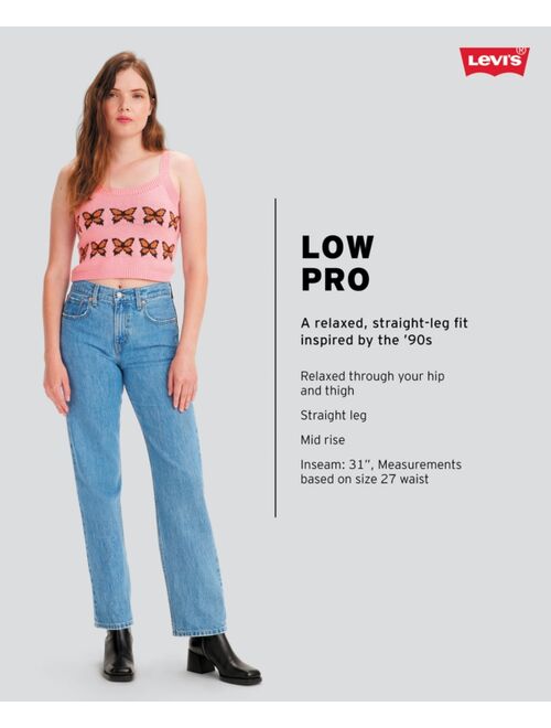 LEVI'S Low Pro Straight-Leg Jeans