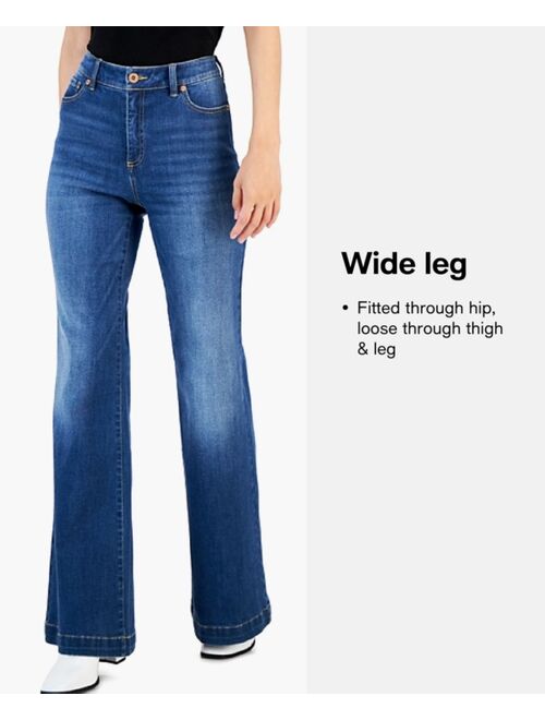 INDIGO REIN Juniors' Skater Ripped Jeans