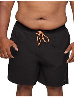 HODOSPORTS Big and Tall Swim Trunks for Men 3X-6X