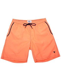 Beach Bros. Mens Swim Trunks, Quick Dry Board Shorts, Lightweight Quick Drying Swimsuit with Elastic Waistband and Pockets