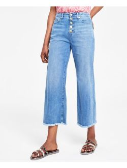 Women's Selma Button-Fly Cropped Jeans