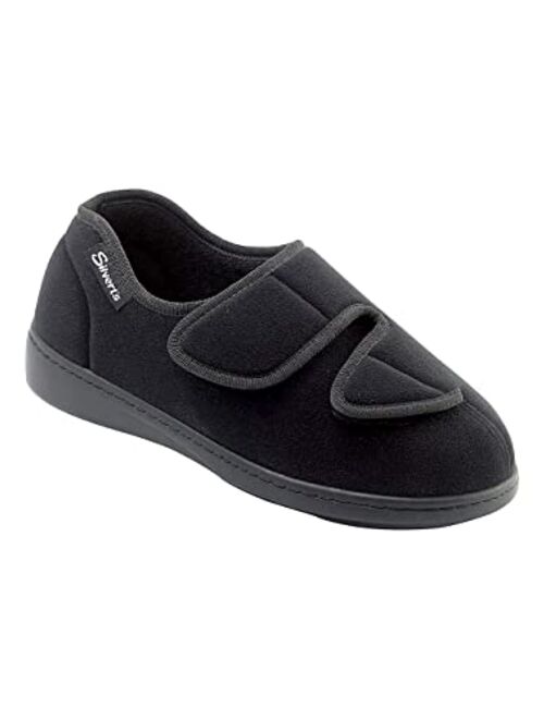 Silverts Disabled Elderly Needs Womens Stretchable Comfort Hugster Shoes or Slippers for Seniors
