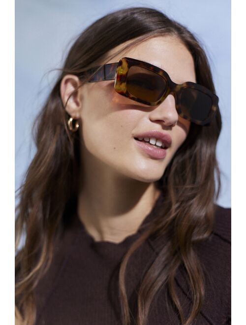 Urban Outfitters Willow Recycled Rectangle Sunglasses