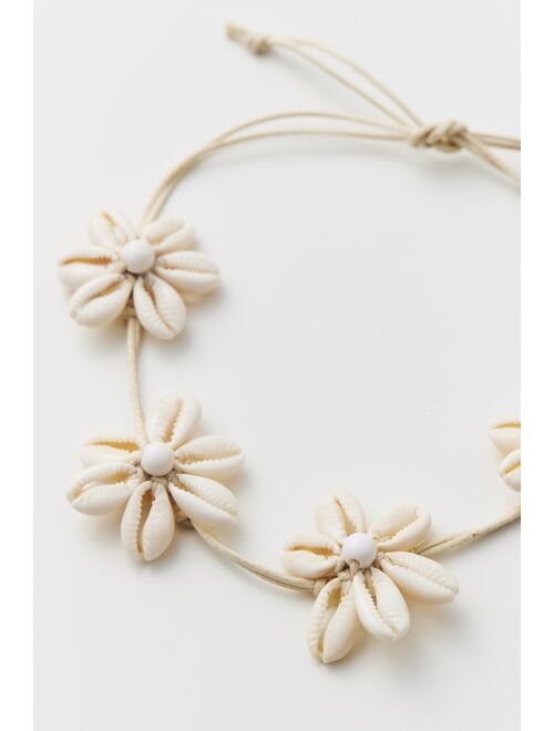 Urban Outfitters Flower Shell Anklet