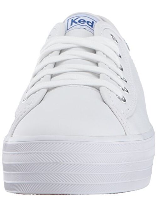 Keds Women's Triple Kick Leather Sneaker