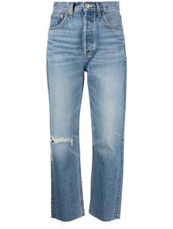 RE/DONE '70s Ultra Rise cropped jeans