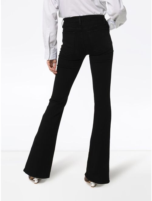 FRAME Le High flared jeans