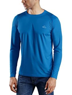 Willit Men's Rash Guard Swim Shirts UPF 50+ Long Sleeve Shirts Sun Protection SPF Hiking Fishing UV Shirt