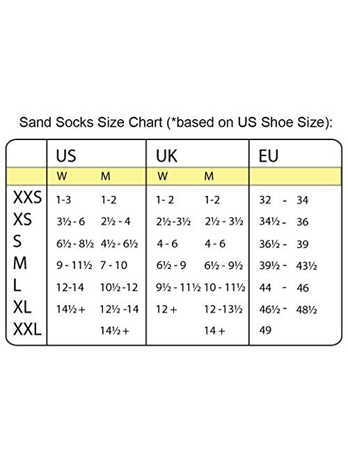 Sand Socks for Beach Volleyball, Soccer and Sand Sports