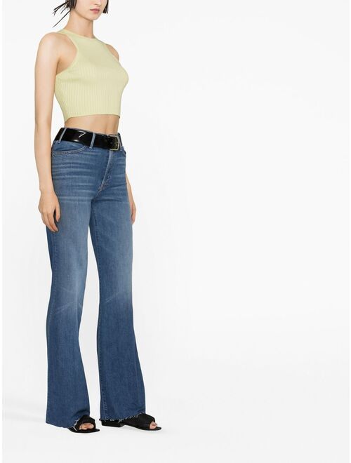 MOTHER high-waisted flared jeans