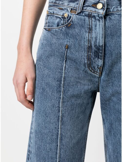 Jacquemus low-waisted straight-leg jeans