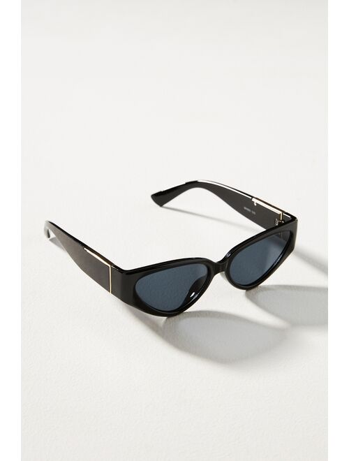 Anthropologie Pointed Cat-Eye Sunglasses