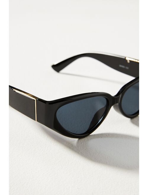 Anthropologie Pointed Cat-Eye Sunglasses