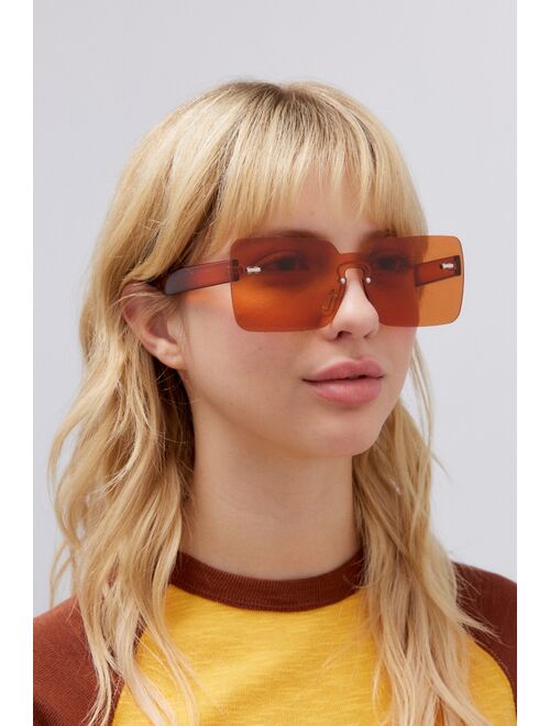 Urban Outfitters Tegan Rimless Square Sunglasses