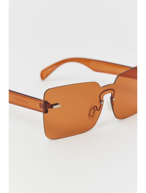 Urban Outfitters Tegan Rimless Square Sunglasses