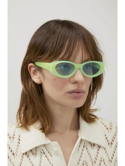 Poppi Rectangular Oval Sunglasses
