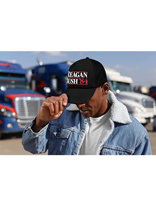 Heritage Pride Simple Scenic Mountain Pine Tree Mens Embroidered Mesh Back Trucker Hat Baseball Cap