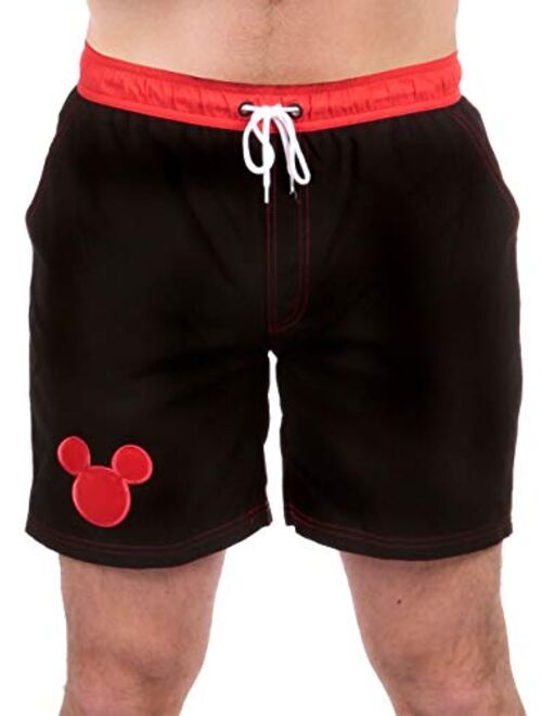Disney Mens Mickey Mouse Swimming Trunks