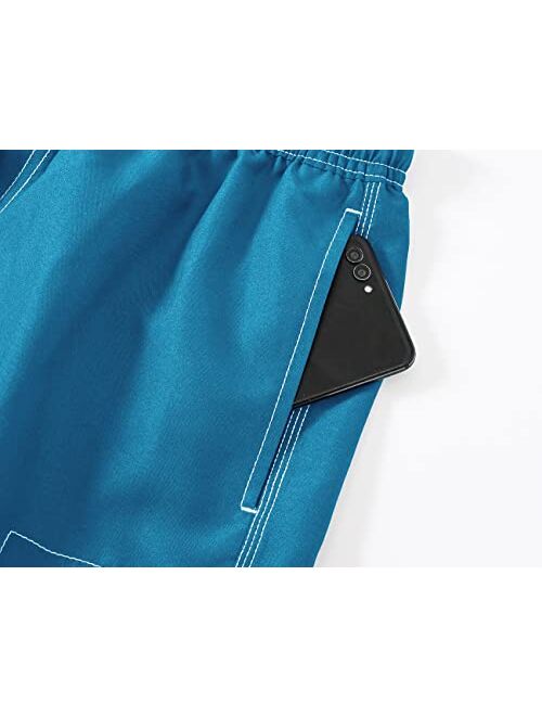 Gopune Men's Board Shorts Quick Dry Sportwear with Mesh Lining