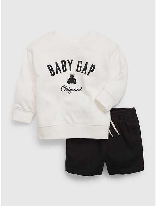 Gap Baby Logo Sweat Set