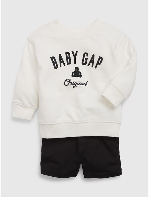 Gap Baby Logo Sweat Set