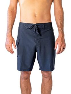 Maui Rippers Men's 18"-19" 4-Way Stretch Boardshorts Swim Trunks
