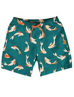 Men's Swim Trunks - 7 inch Inseam Swim Trunks for Men 4-Way Stretch Fit for Summer, Beach and Pool Parties