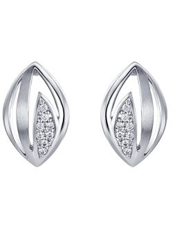 925 Sterling Silver Blooming Pod Earrings for Women, Hypoallergenic Fine Jewelry