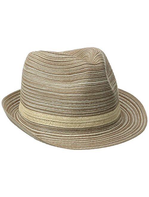 San Diego Hat Co. San Diego Hat Company Womens Mixed Braid Sun Hat, Fedora Sun Hat