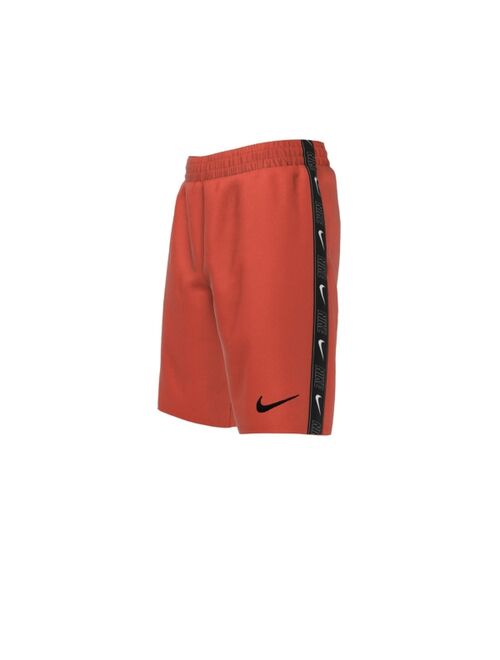 Nike Big Boys Logo Tape Lap 7" Volley Swim Shorts