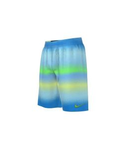 Big Boys Horizon Stripe Breaker Volley Drawstring Shorts