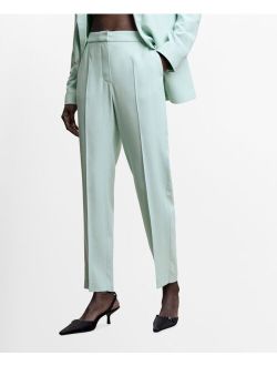 Women's Straight Suit Pants