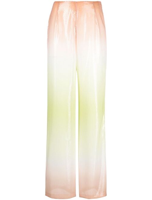 Gcds gradient-effect sequinned trousers