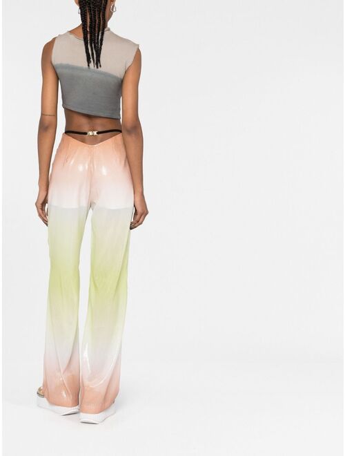 Gcds gradient-effect sequinned trousers