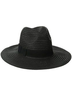 Women's Paperbraid Fedora with Bow Band