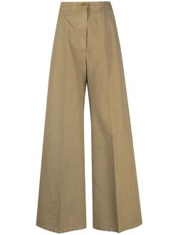 Forte Forte high-waisted wide-leg trousers