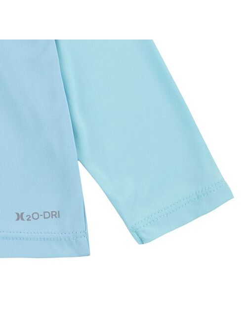 Baby Boy Hurley Scuba Raglan Top, Hat & Swim Trunks Set