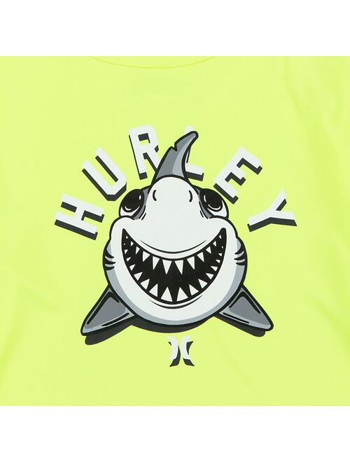 Toddler Boy Hurley Shark Tee & Swim Shorts Set