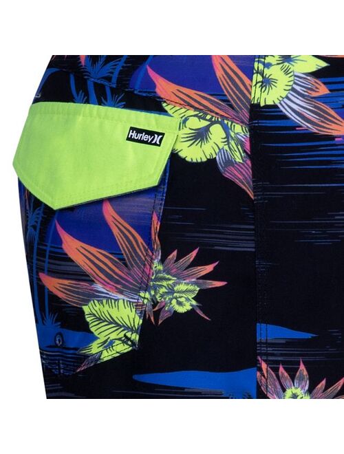 Boys 4-7 Hurley Vaporwave Beach Board Shorts