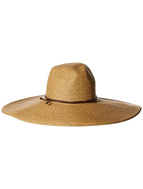 San Diego Hat Co. San Diego Hat Company Women's Floppy Sun Hat with Pinched Crown and Twisted Band