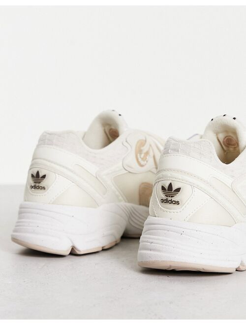 adidas Originals Astir Vegan sneakers in white and beige