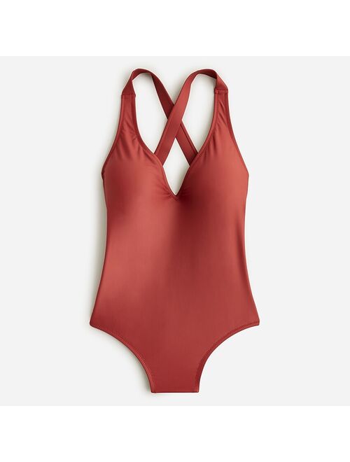 J.Crew High-support cross-back one-piece