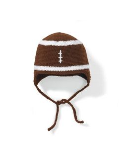 San Diego Hat Brown Football Toddler Kid Size Beanie 3-6 Years Old
